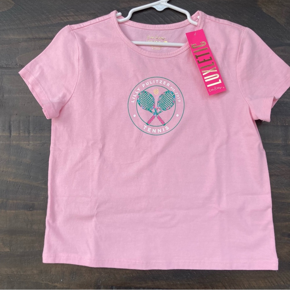 Lilly Pulitzer Luxletic tennis t-shirt large